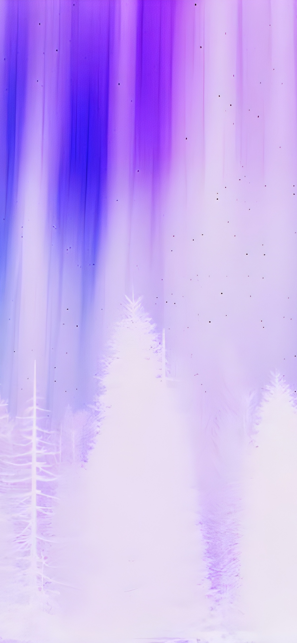 Purple White, White, Purple, Plant, Violet. Wallpaper in 1125x2436 Resolution