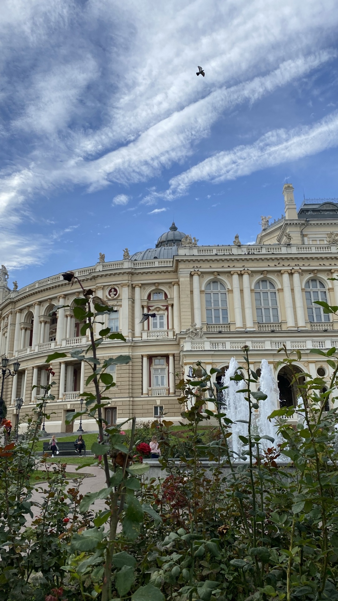 Opéra D'Odessa, Fenêtre, Architecture, Bâtiment, Façade. Wallpaper in 1080x1920 Resolution