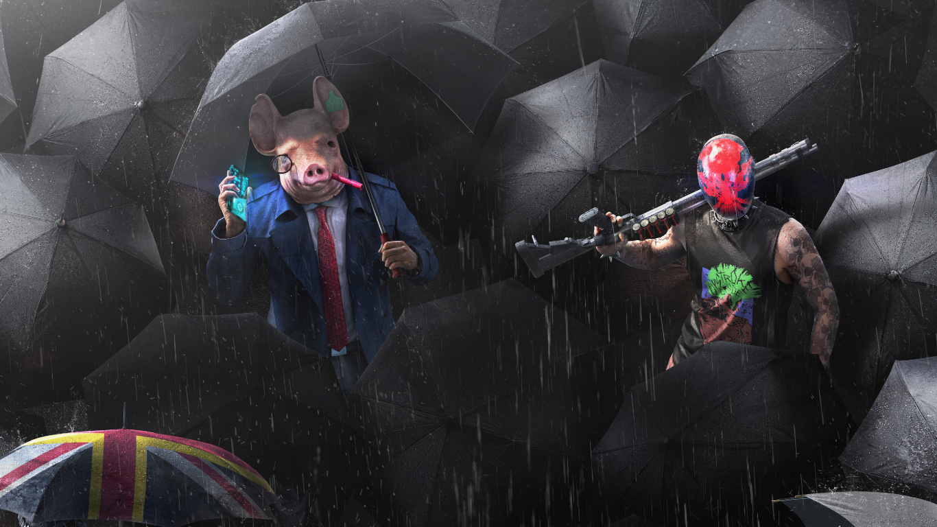 Watch Dogs Legion, Xbox One, Rendimiento, Personaje de Ficción, Evento. Wallpaper in 1366x768 Resolution