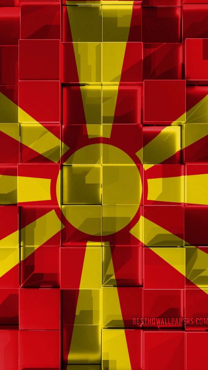 Simetría, Rojo, Patrón, Amarillo, Diseño. Wallpaper in 720x1280 Resolution