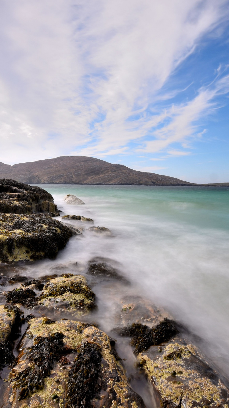 Cloud, Wasser, Naturlandschaft, Wasserlauf, Sonnenlicht. Wallpaper in 750x1334 Resolution