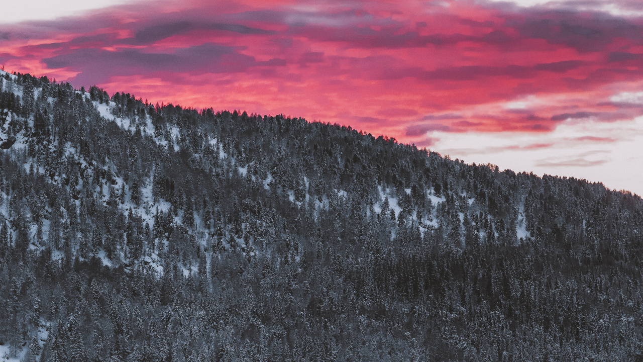 Neige, Hiver, Congélation, Les Reliefs Montagneux, Paysage Naturel. Wallpaper in 1280x720 Resolution