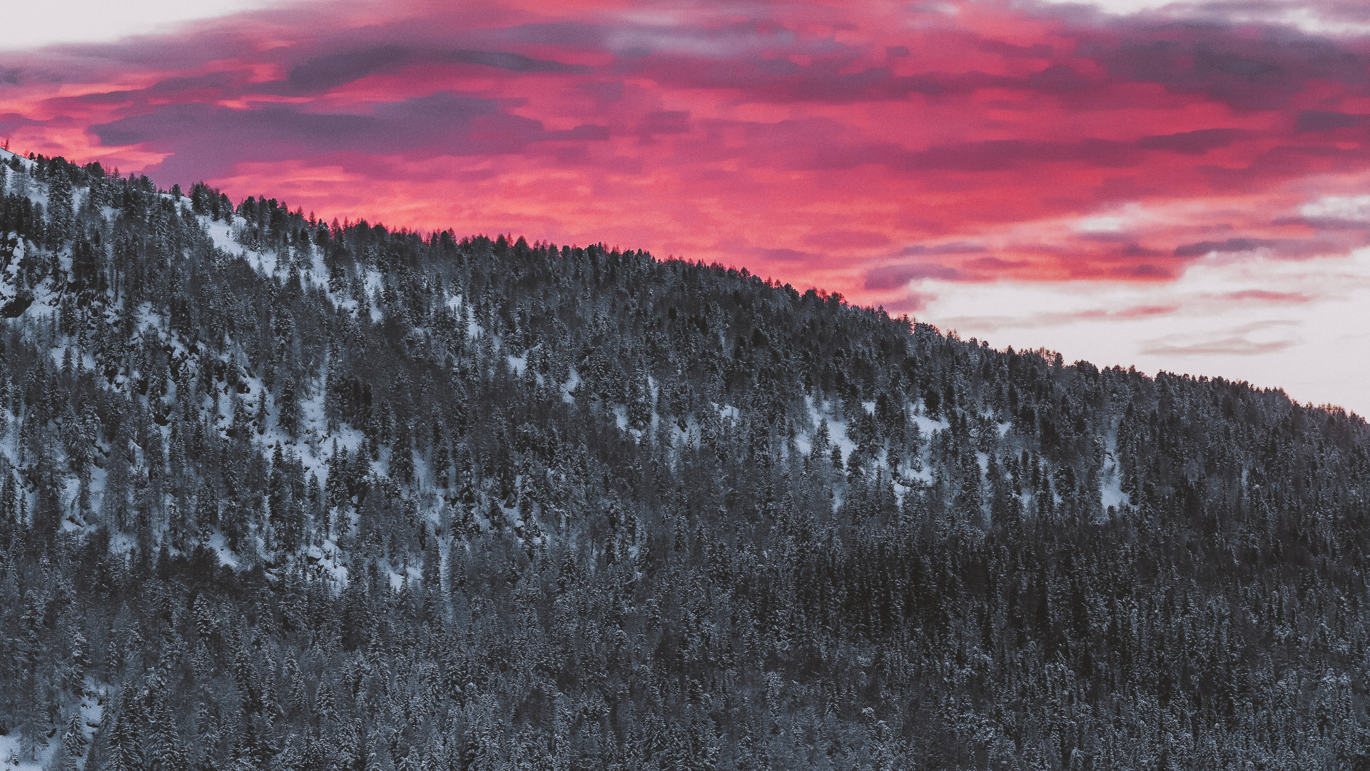 Neige, Hiver, Congélation, Les Reliefs Montagneux, Paysage Naturel. Wallpaper in 1920x1080 Resolution