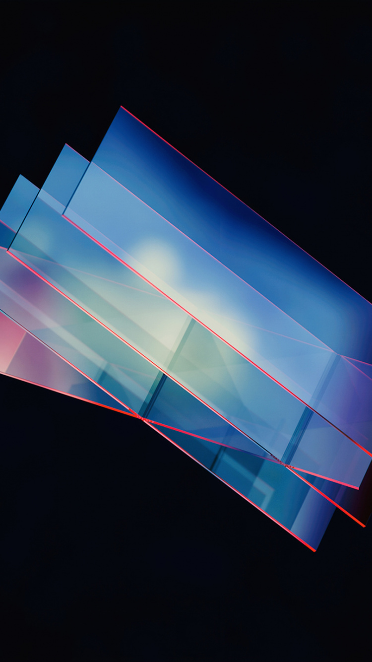 Art Abstrait Bleu et Blanc. Wallpaper in 750x1334 Resolution