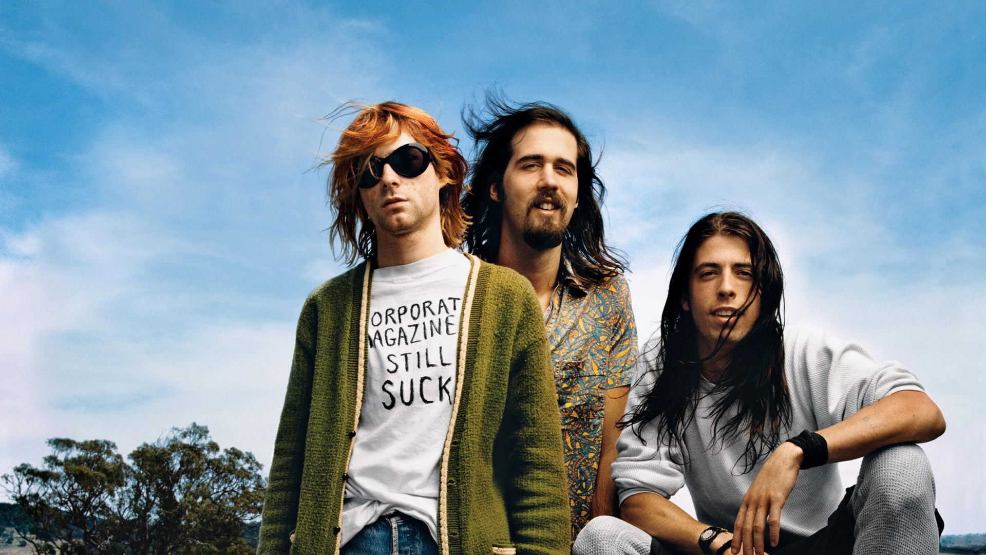 Nirvana, Piedra Rodante, Revista, Jeans, Mezclilla. Wallpaper in 1920x1080 Resolution