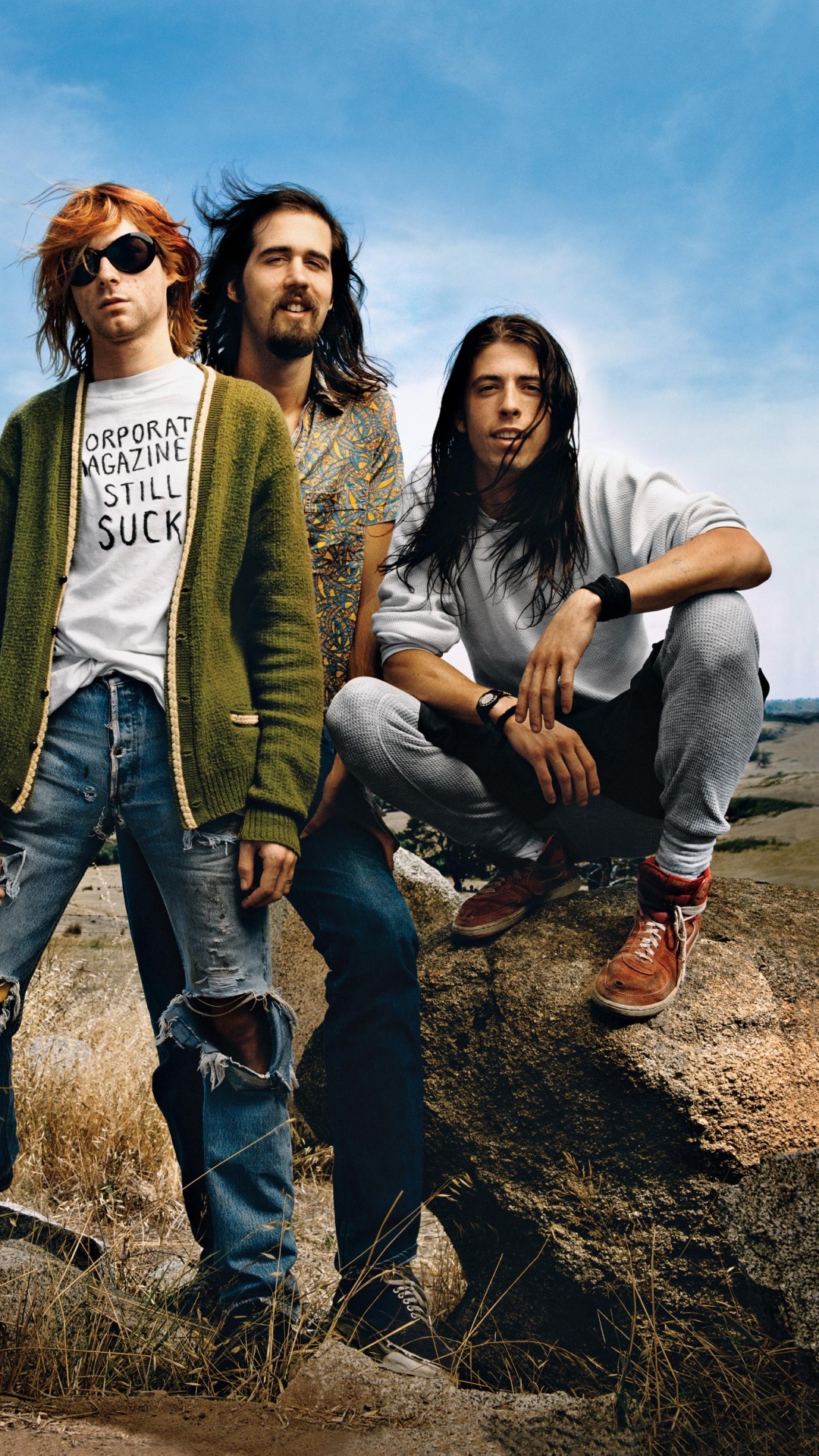Nirvana, Pierre Roulante, Rock, Magazine, Jeans. Wallpaper in 1080x1920 Resolution