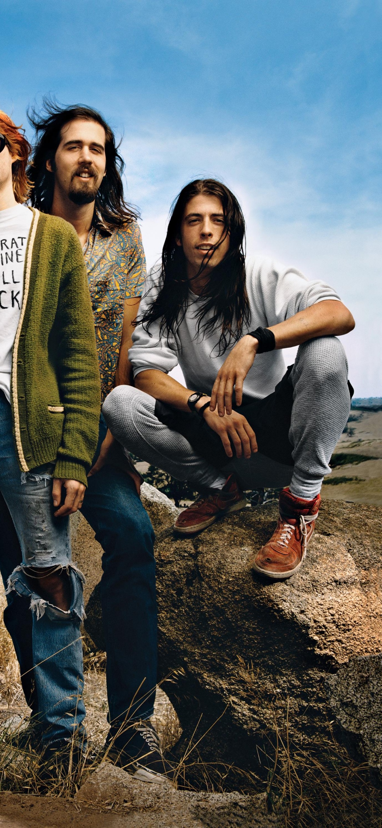 Nirvana, Pierre Roulante, Rock, Magazine, Jeans. Wallpaper in 1242x2688 Resolution