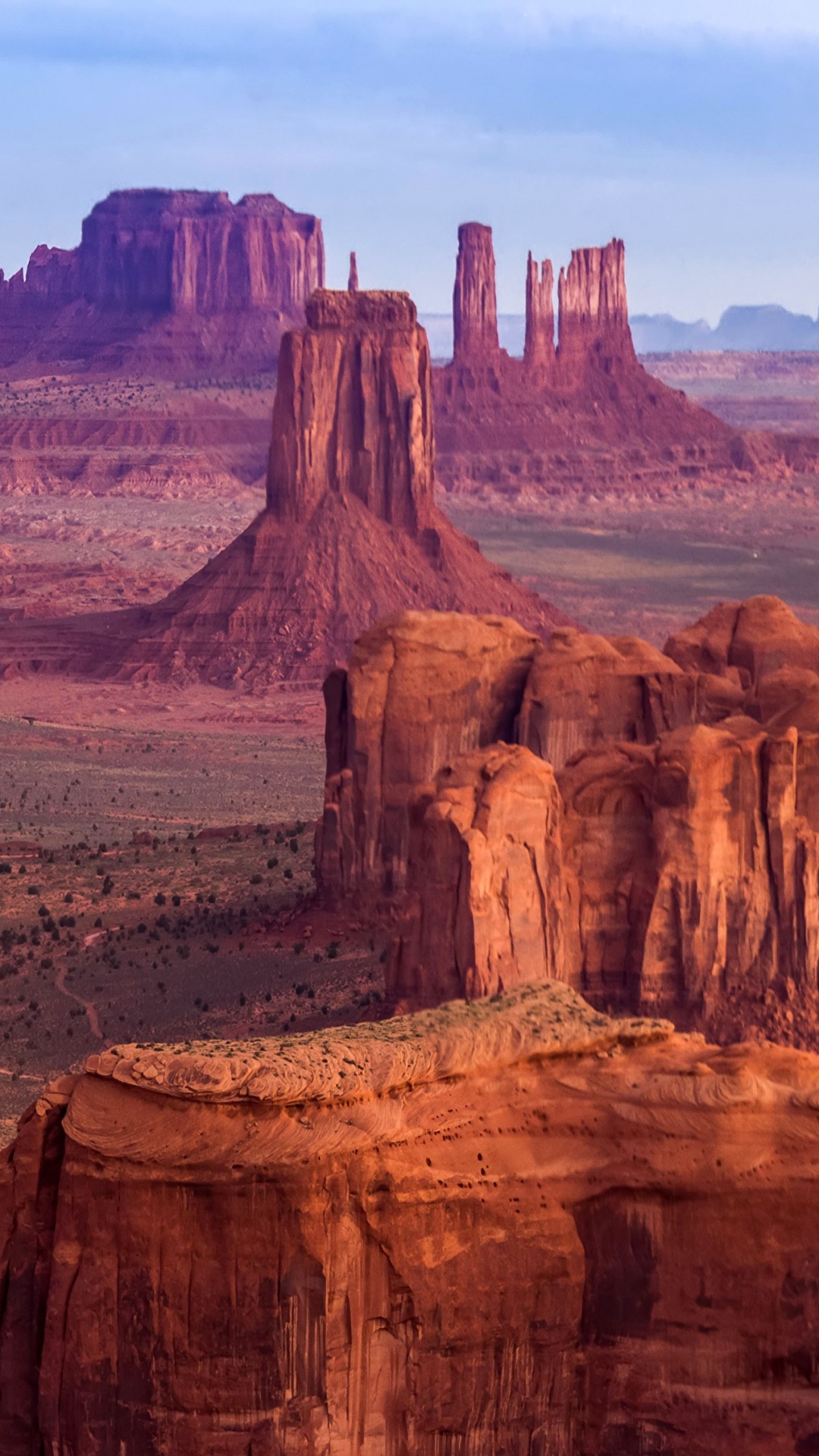 纪念碑谷, 荒地, 形成, Butte, 多山的地貌 壁纸 1080x1920 允许