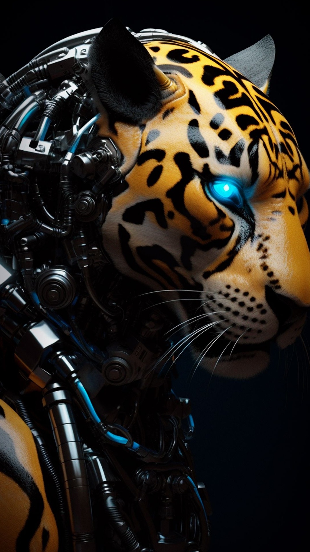 Big Cats, Visual Arts, Bike, Whiskers, Automotive Lighting. Wallpaper in 1080x1920 Resolution