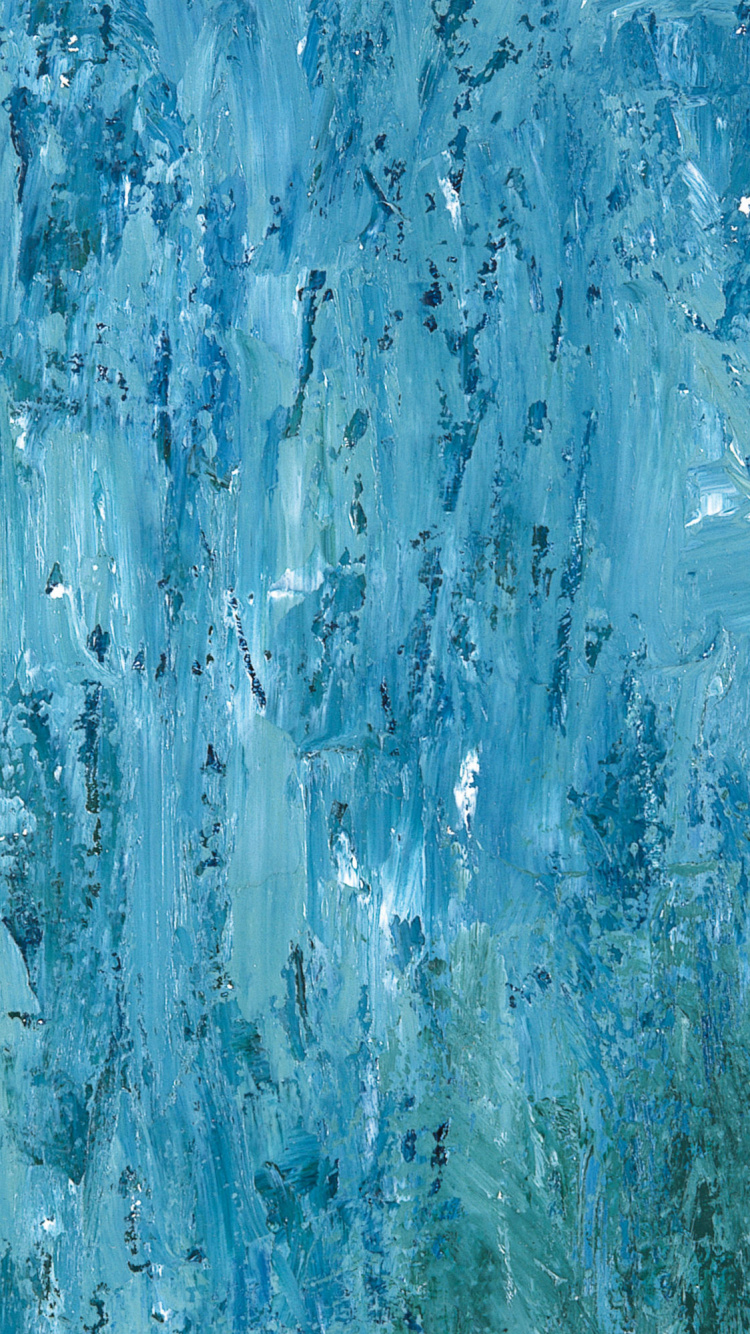 纹理, 水彩画, 颜色, 冻结, 冰川地貌 壁纸 750x1334 允许