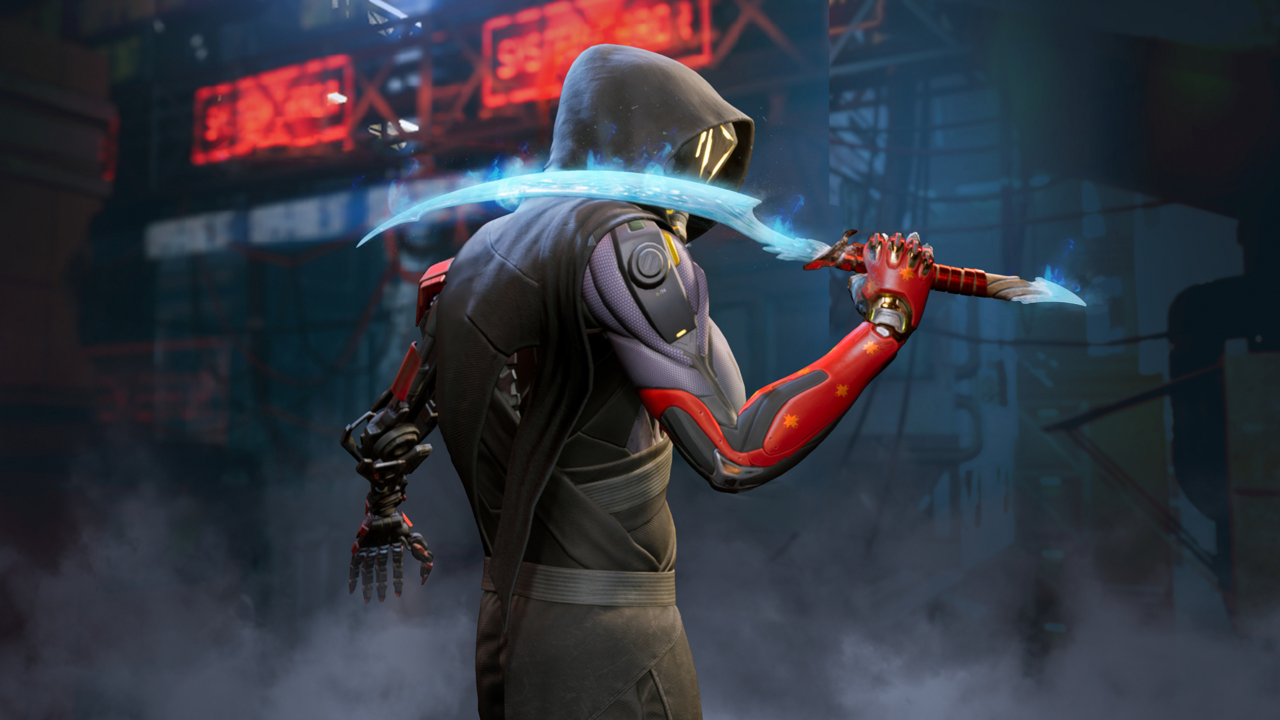 Ghostrunner Winter Pack, Ghostrunner, Action Game, 3D Realms, All in Games Sa. Wallpaper in 2560x1440 Resolution