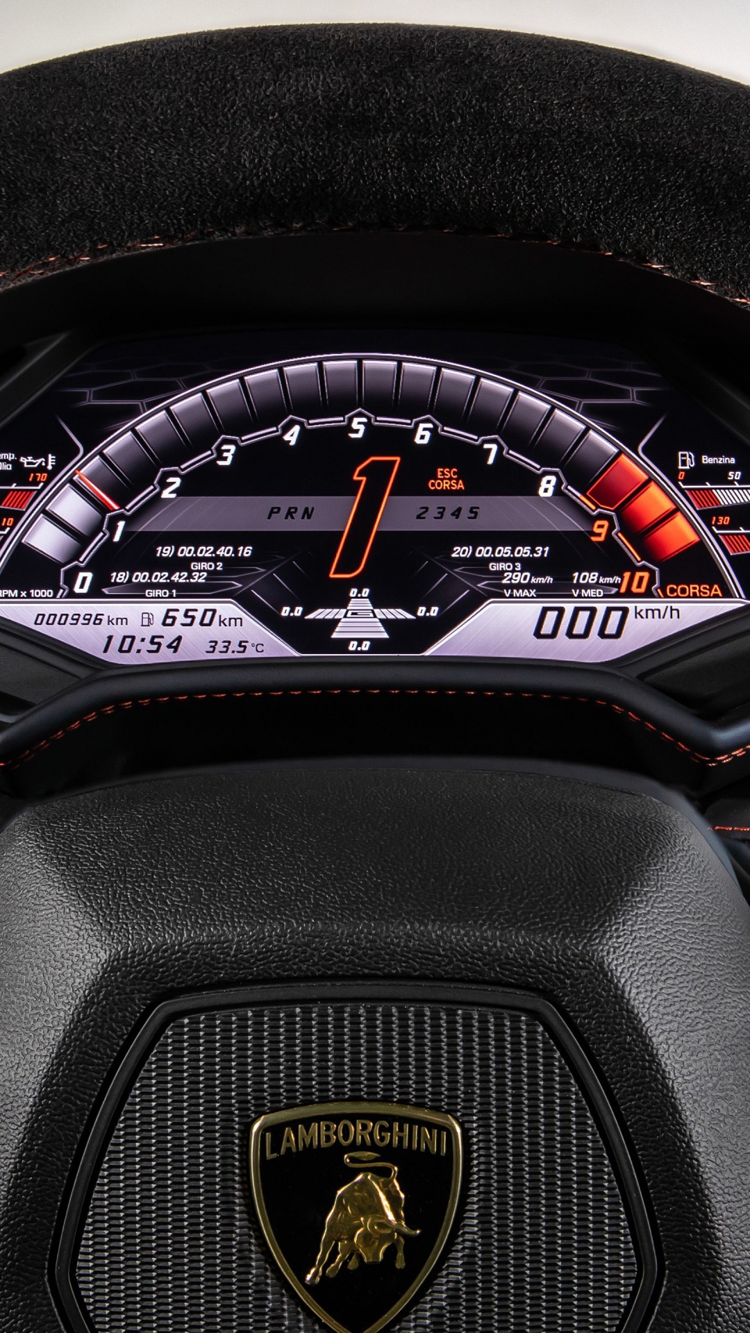 Lamborghini Interieur, 2020 Lamborghini Huracan EVO, Lamborghini, 2019 Lamborghini Huracan, Car. Wallpaper in 1080x1920 Resolution