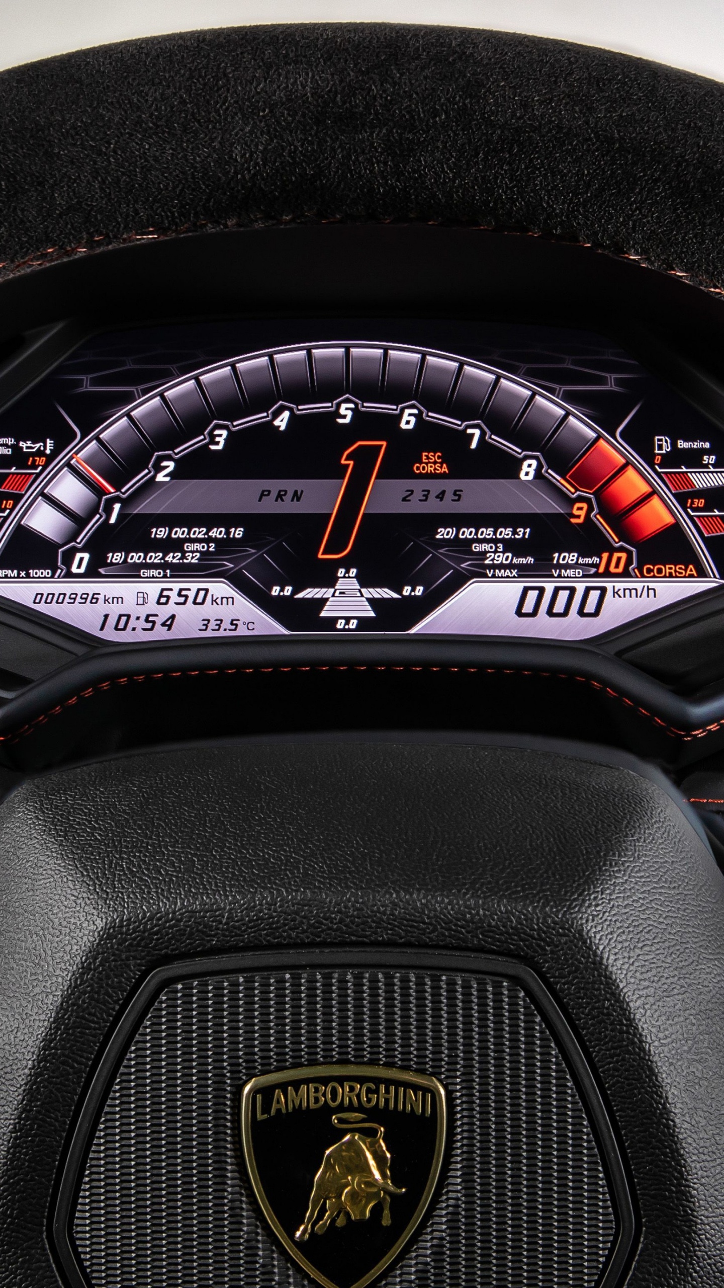 Lamborghini Interior, 2020 Lamborghini Huracan EVO, Lamborghini, 2019 Lamborghini Huracan, Cars. Wallpaper in 1440x2560 Resolution