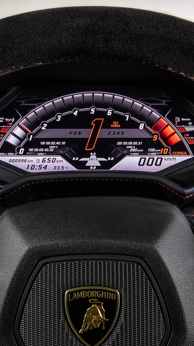 Lamborghini Interior, 2020 Lamborghini Huracan EVO, Lamborghini, 2019 Lamborghini Huracan, Cars. Wallpaper in 750x1334 Resolution