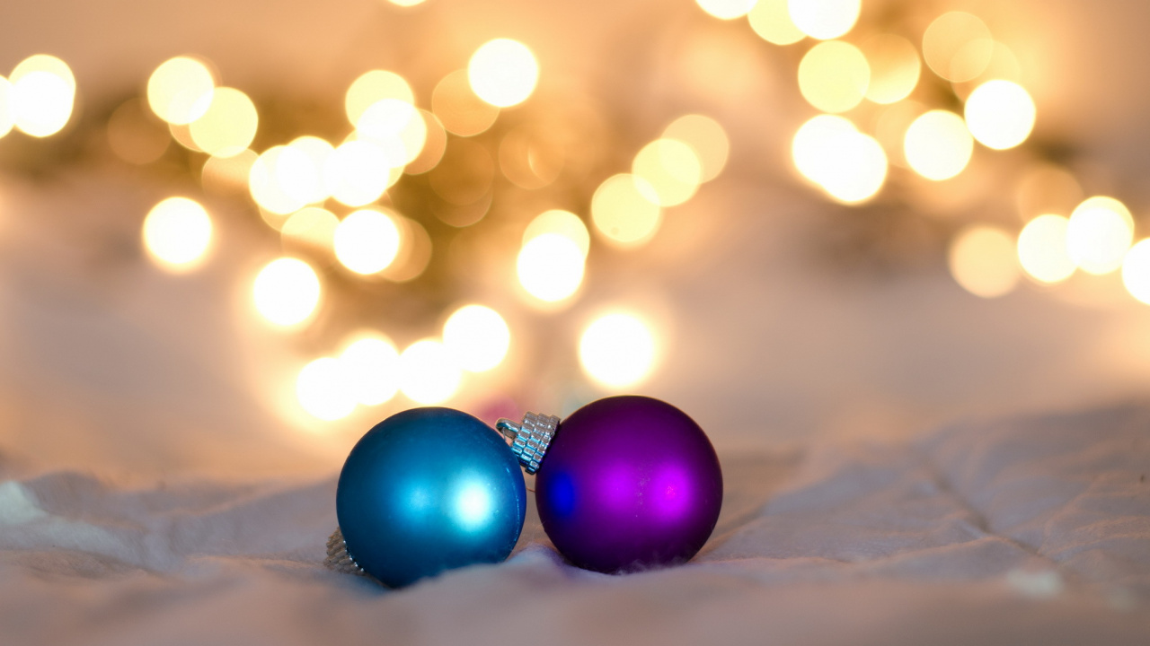 Luz, Adorno de Navidad, Morado, Decoración de la Navidad, Luces de Navidad. Wallpaper in 1280x720 Resolution