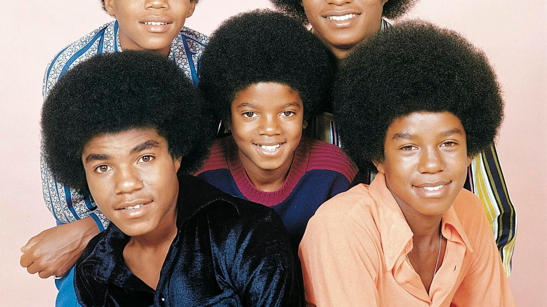 Michael Jackson, Jermaine Jackson, The Jackson 5, Hair, Hairstyle. Wallpaper in 1920x1080 Resolution