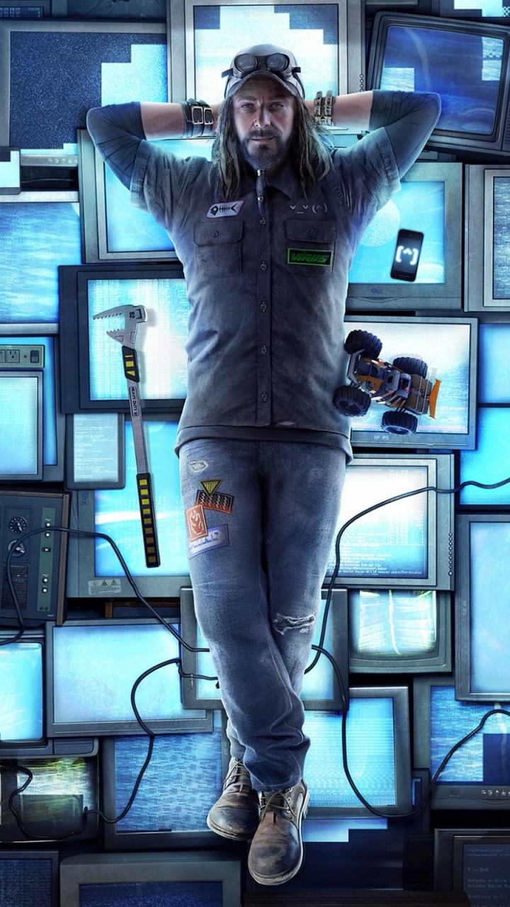 Watch Dogs. Wallpaper in 720x1280 Resolution