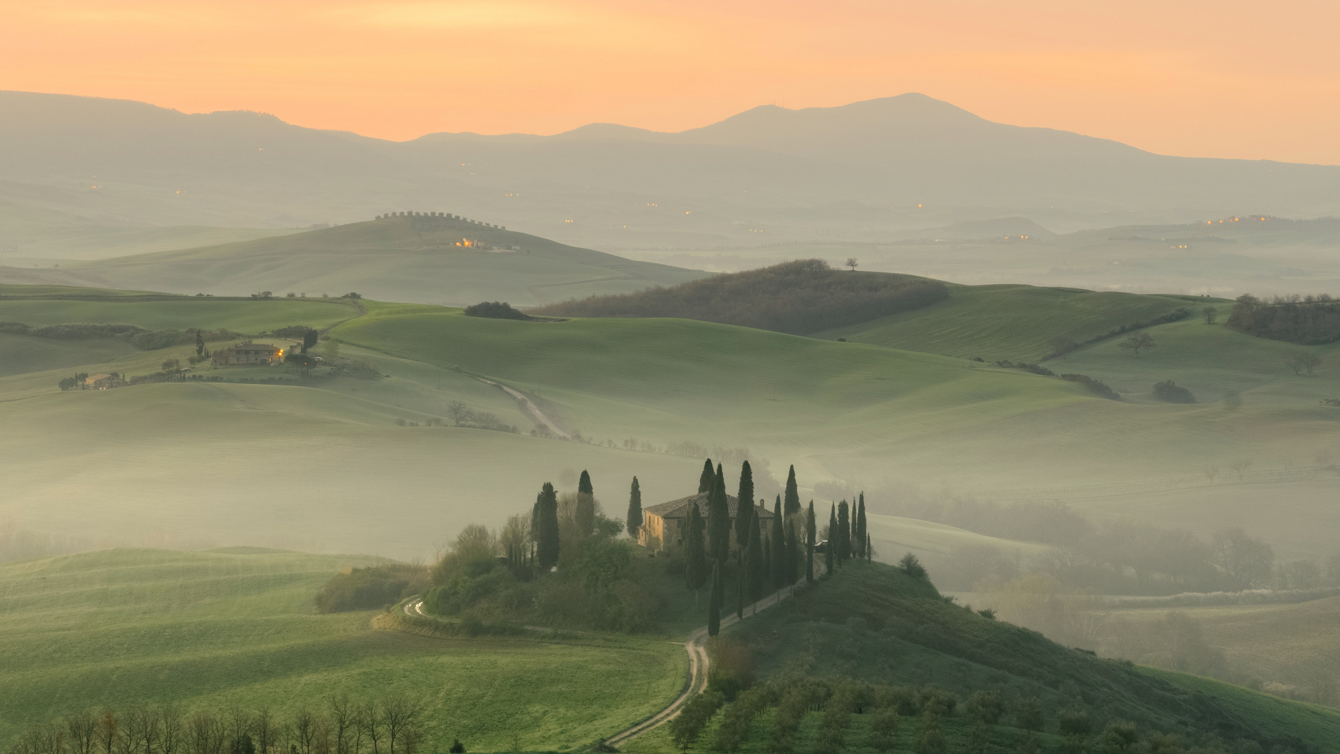 Nature, Natural Landscape, Green, Hill, Morning. Wallpaper in 1920x1080 Resolution