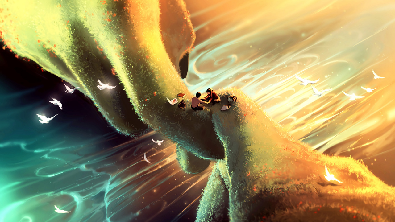 Personas Pie en el Agua. Wallpaper in 1280x720 Resolution