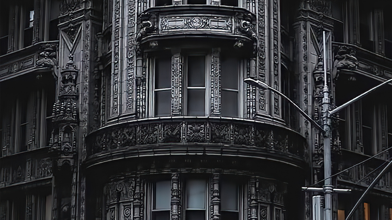 el Pan de Cada Día, Edificio, Ventana, Negro, Gris. Wallpaper in 1366x768 Resolution