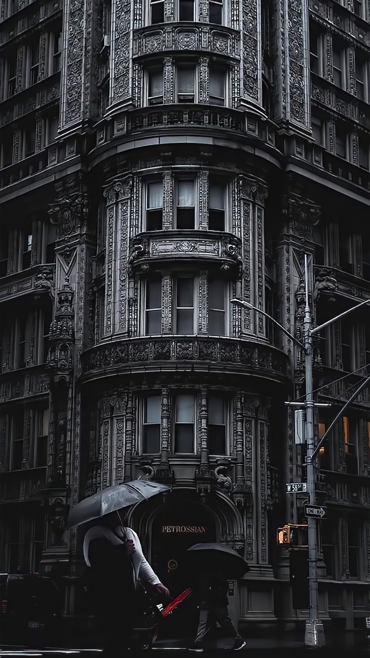 le Pain Quotidien, Building, Window, Black, Grey. Wallpaper in 750x1334 Resolution