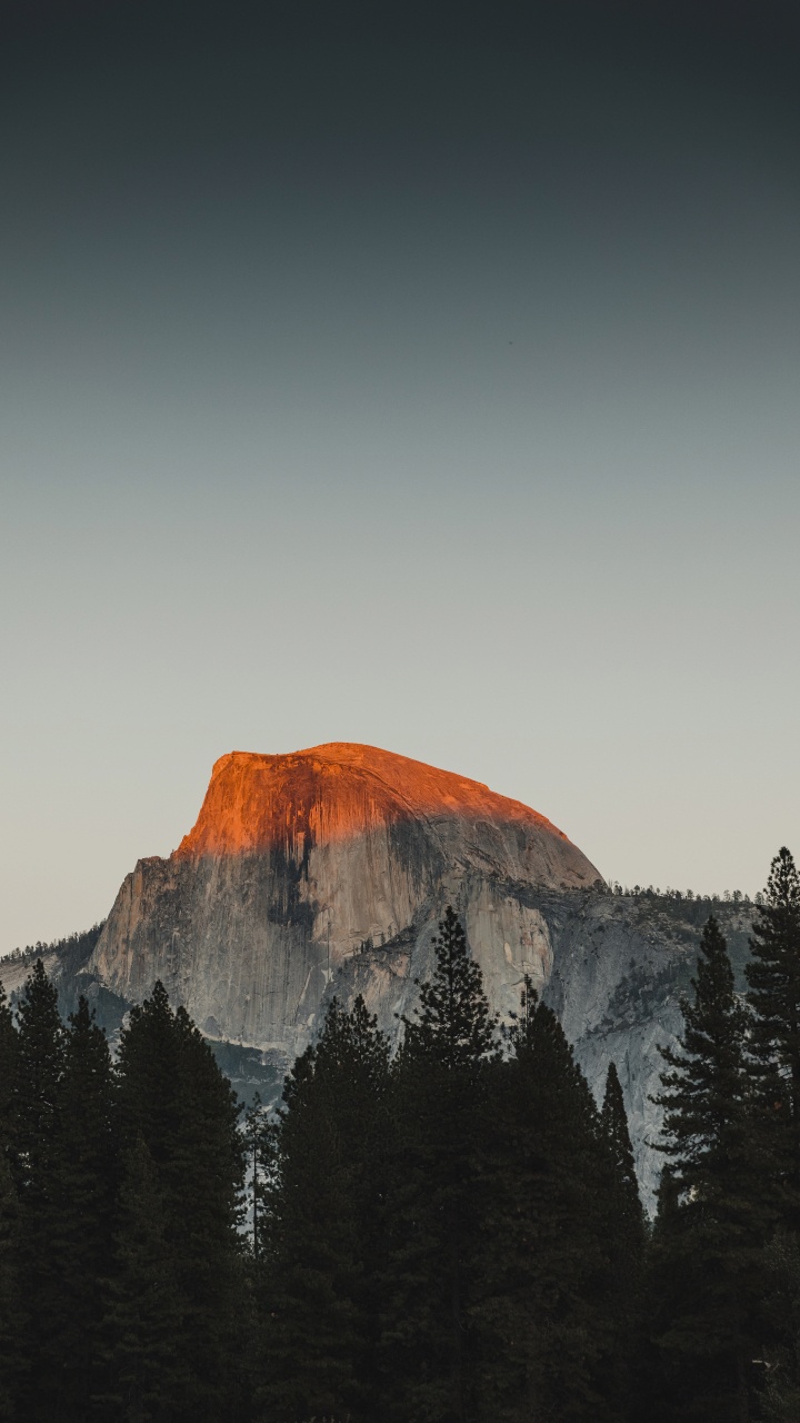 el Parque Nacional de Yosemite, Dejar Ir, Montaña, Atardecer, Paisaje Natural. Wallpaper in 720x1280 Resolution