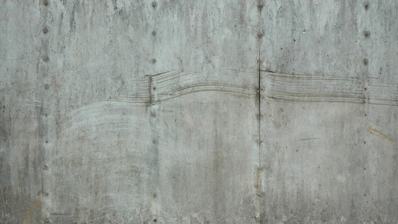 Gray Concrete Wall With Black Paint. Wallpaper in 1280x720 Resolution