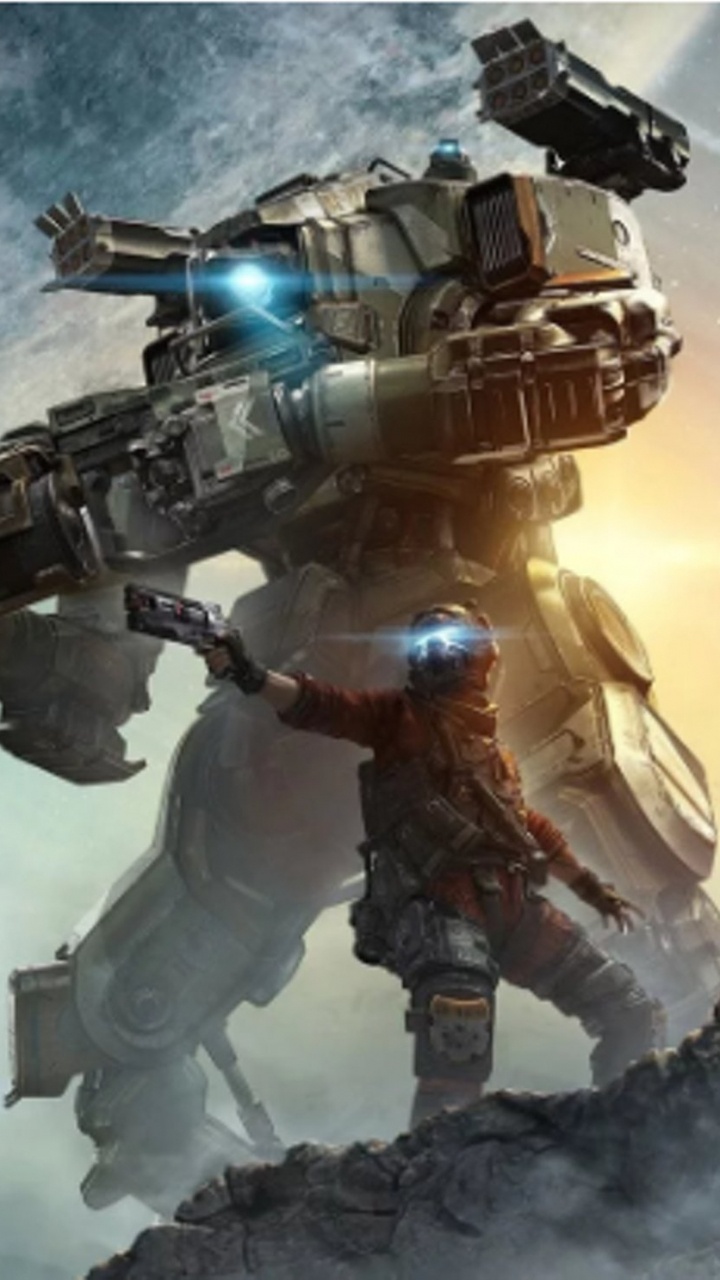 Titanfall 2, Titanfall, Mecha -, Pc-Spiel, Games. Wallpaper in 720x1280 Resolution