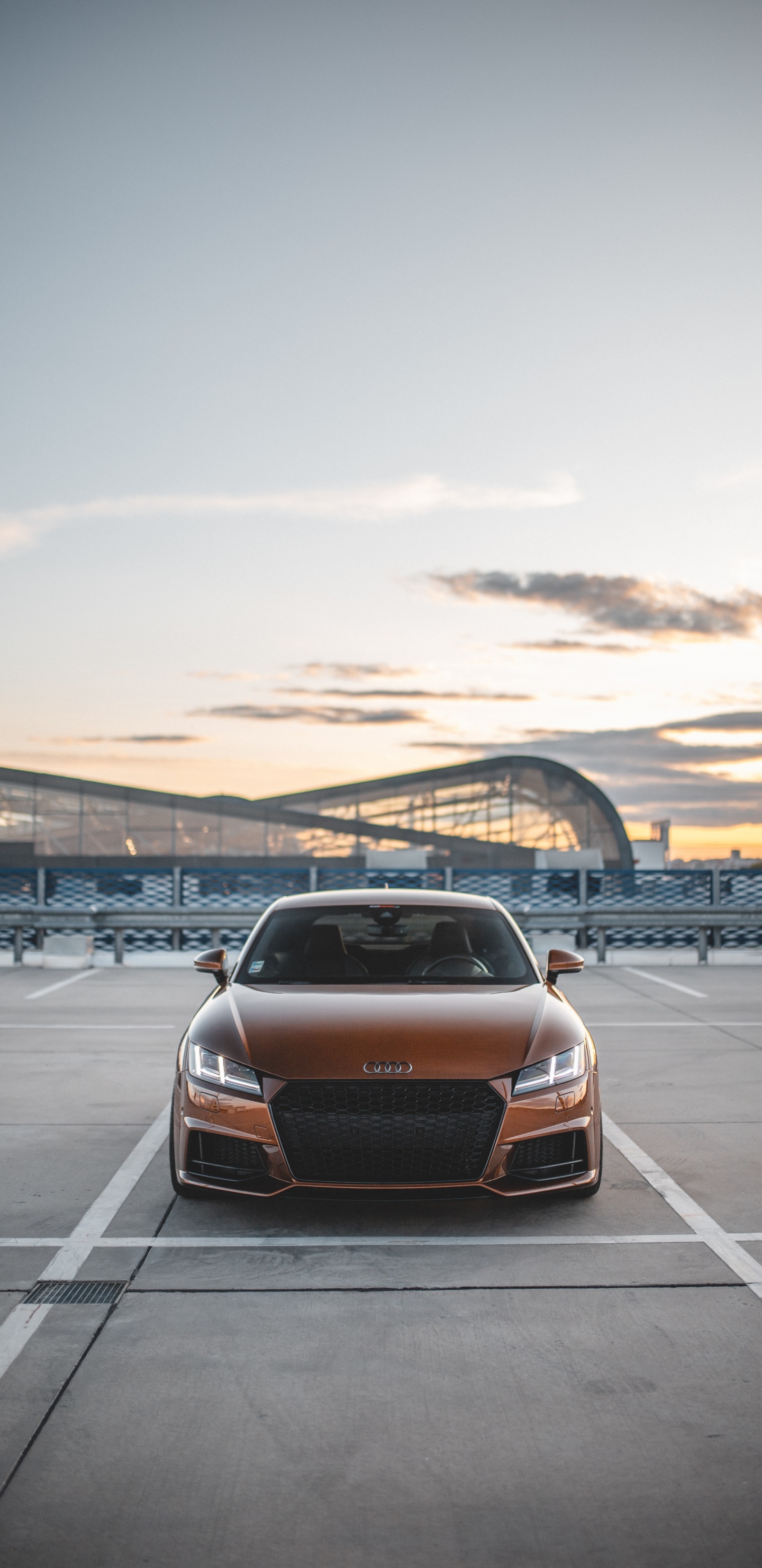 Brown Car on Gray Road During Daytime. Wallpaper in 1440x2960 Resolution