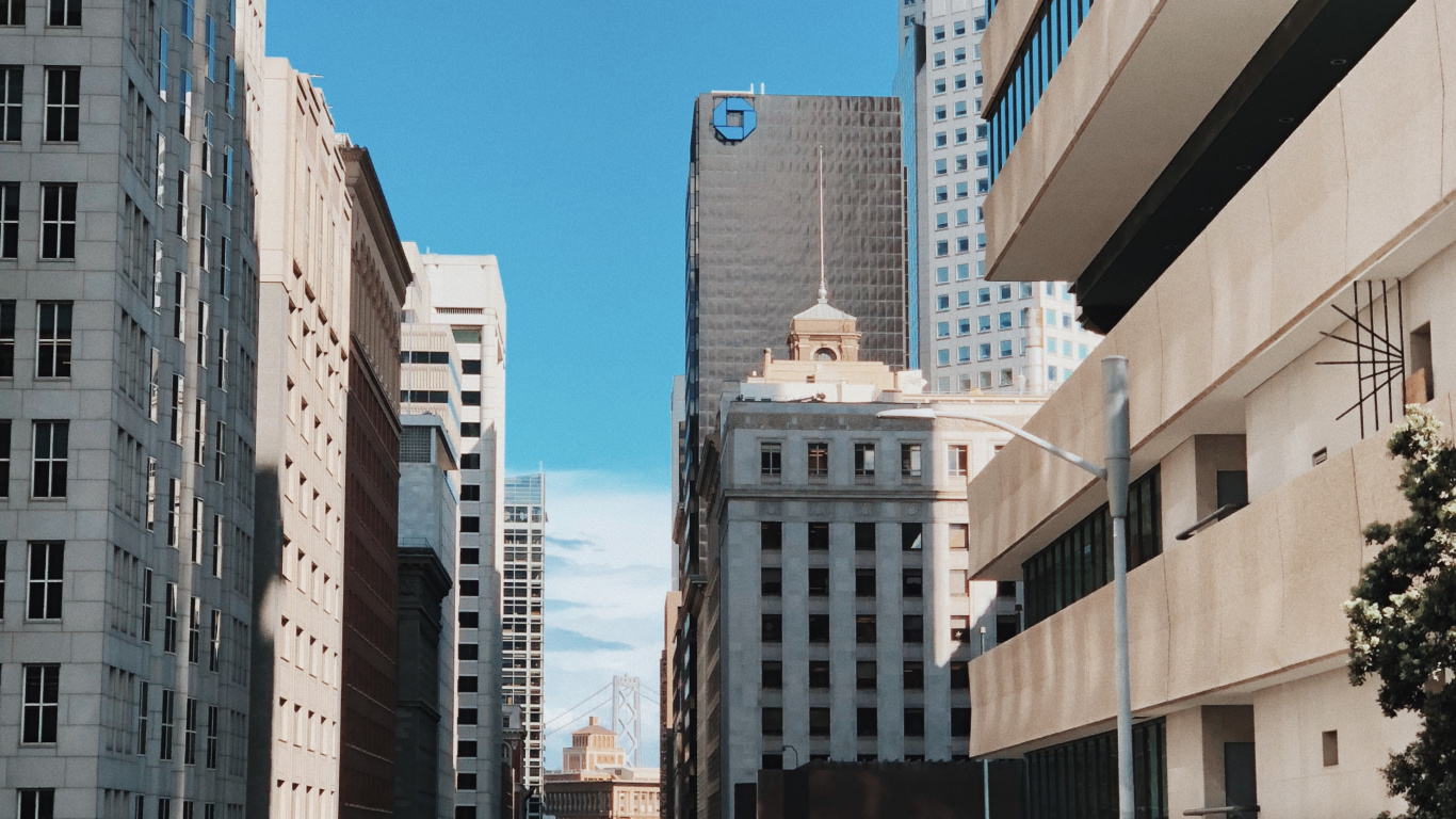 纽约市, 塔块, 街区, 公寓, 城市 壁纸 1366x768 允许