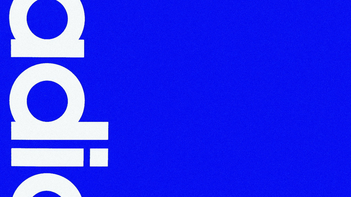 Adidas Bleu, Bleu de Cobalt, Blue, Rectangle, Logo. Wallpaper in 1366x768 Resolution
