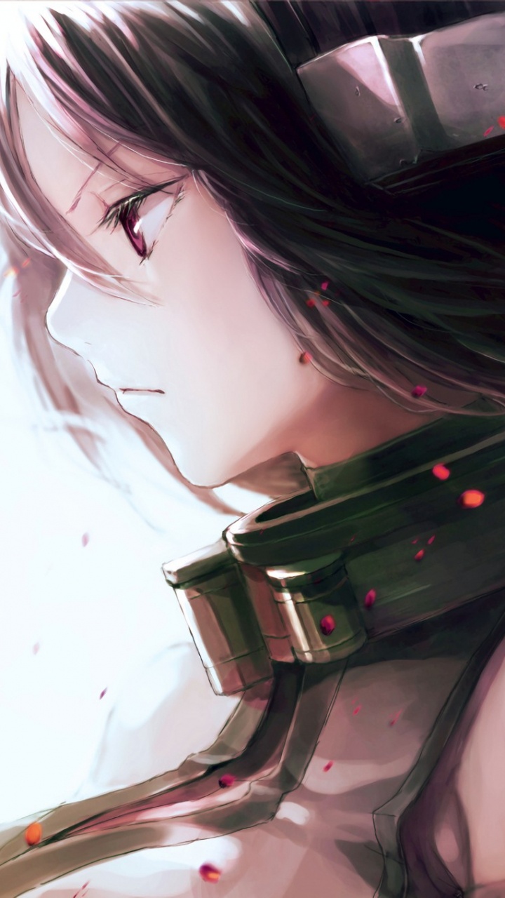 Femme en Haut Noir et Vert. Wallpaper in 720x1280 Resolution