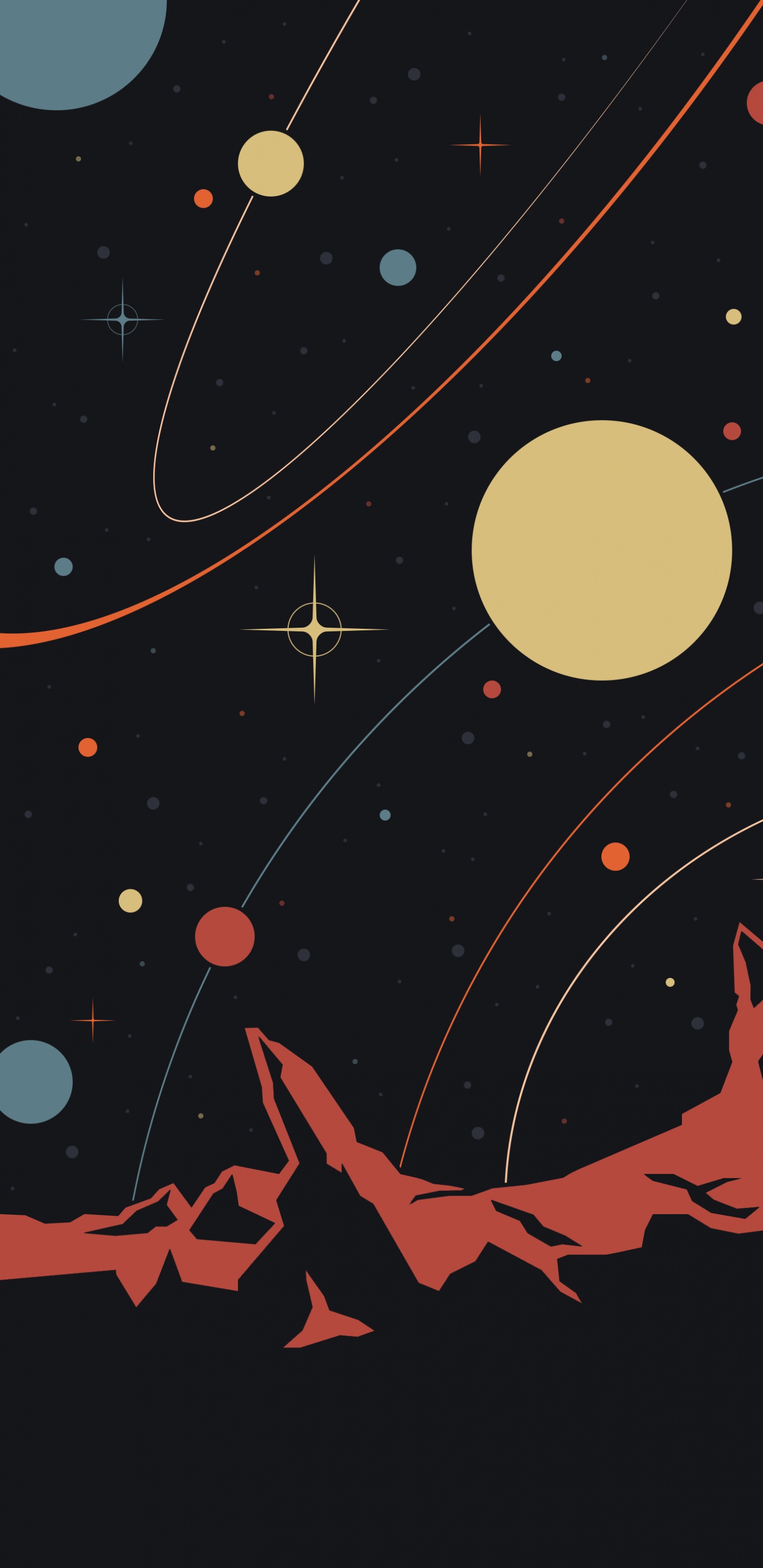 Affiche, Graphisme, Illustration, Arts Visuels, Retrofuturisme. Wallpaper in 1440x2960 Resolution