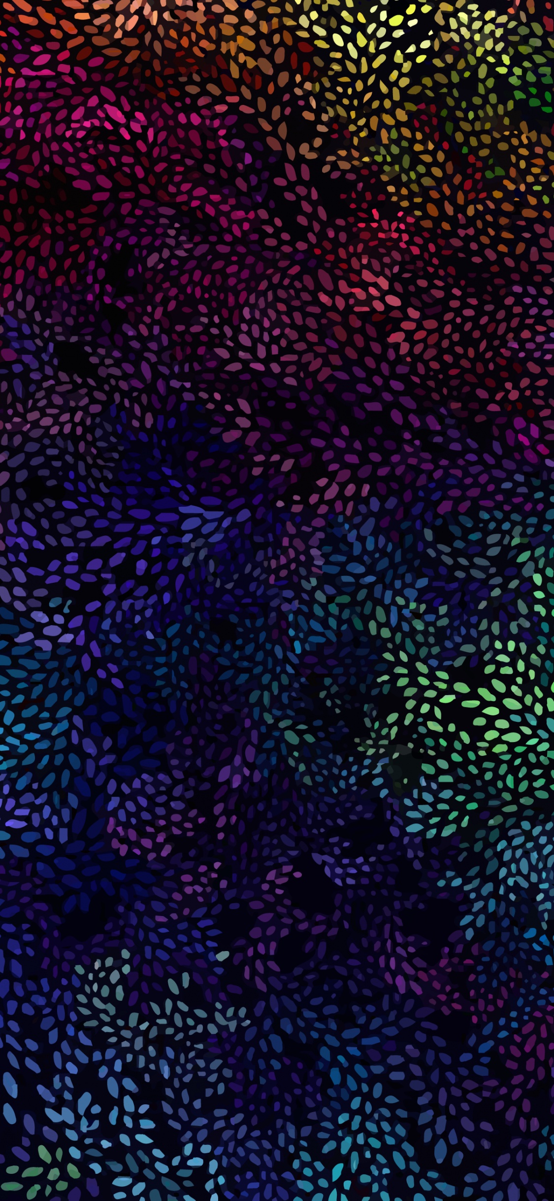 la Pureté de la Couleur, Green, Purple, Violette, Magenta. Wallpaper in 1125x2436 Resolution