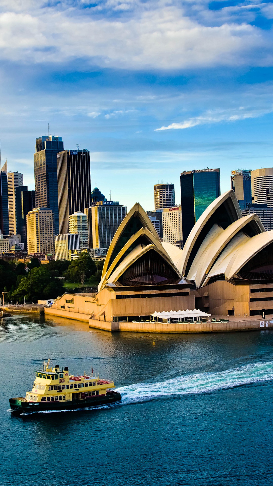 悉尼歌剧院, 歌剧院, 水运, 城市景观, 城市 壁纸 1080x1920 允许