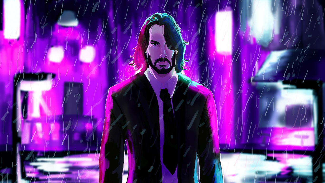 Man in Black Suit Jacket Standing. Wallpaper in 1366x768 Resolution