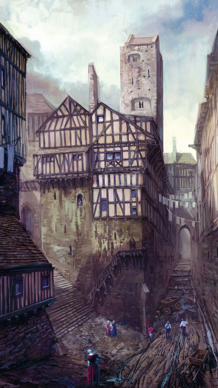 Braunes Betongebäude Tagsüber. Wallpaper in 750x1334 Resolution