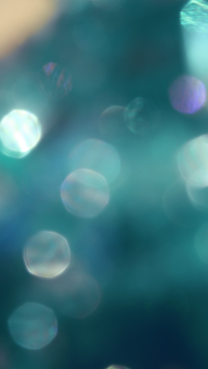 Lumières Bokeh Vertes et Blanches. Wallpaper in 720x1280 Resolution