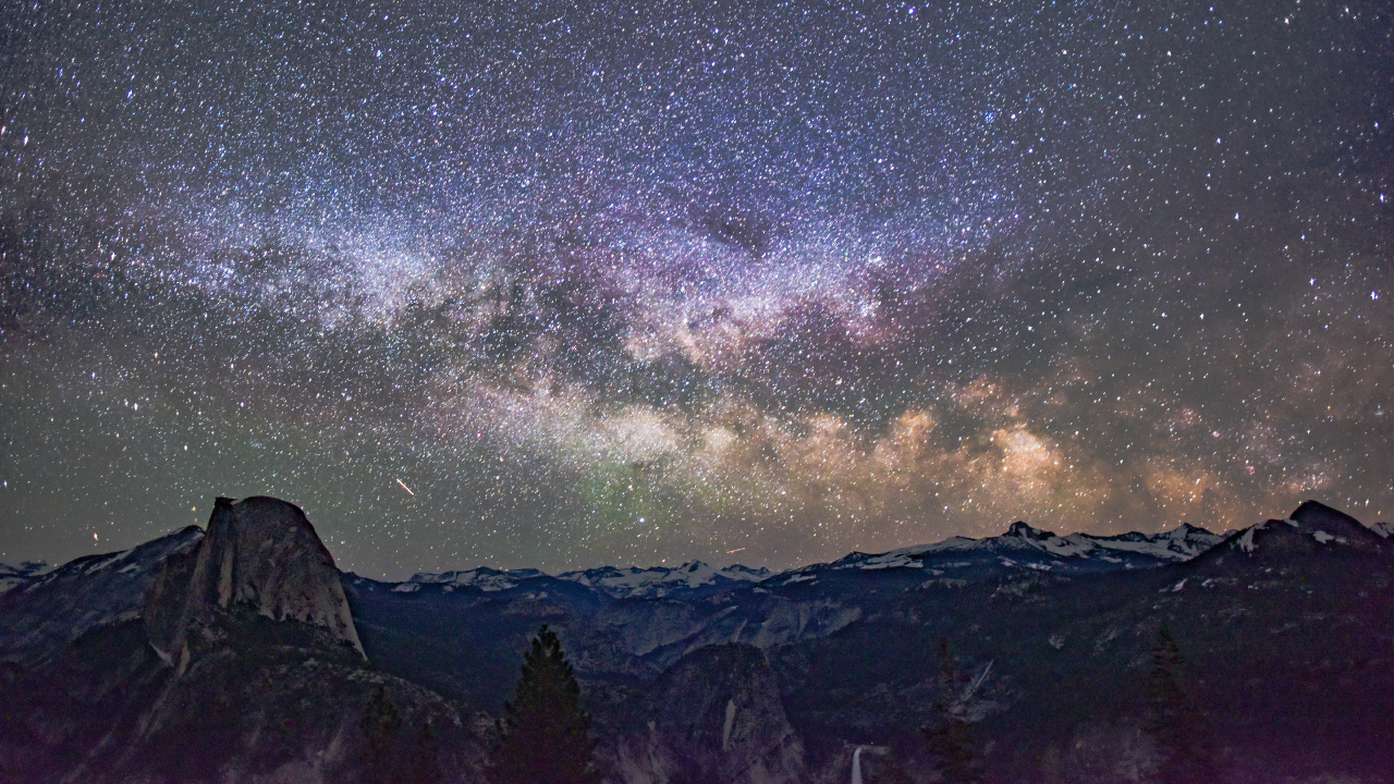 Astronomy, Galaxy, Star, Night, Milky Way. Wallpaper in 1280x720 Resolution