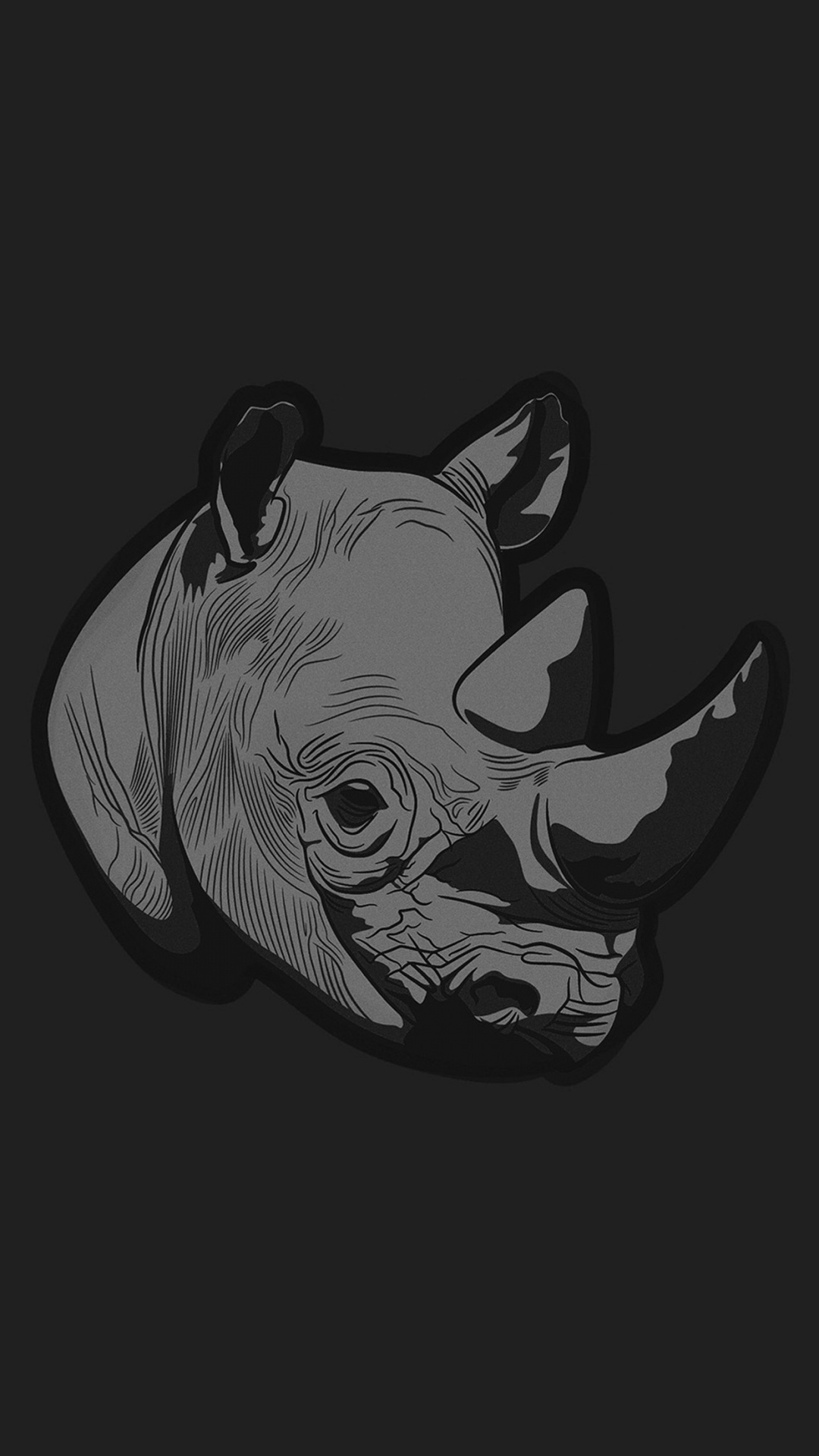 Croquis de Cheval Blanc et Noir. Wallpaper in 1080x1920 Resolution