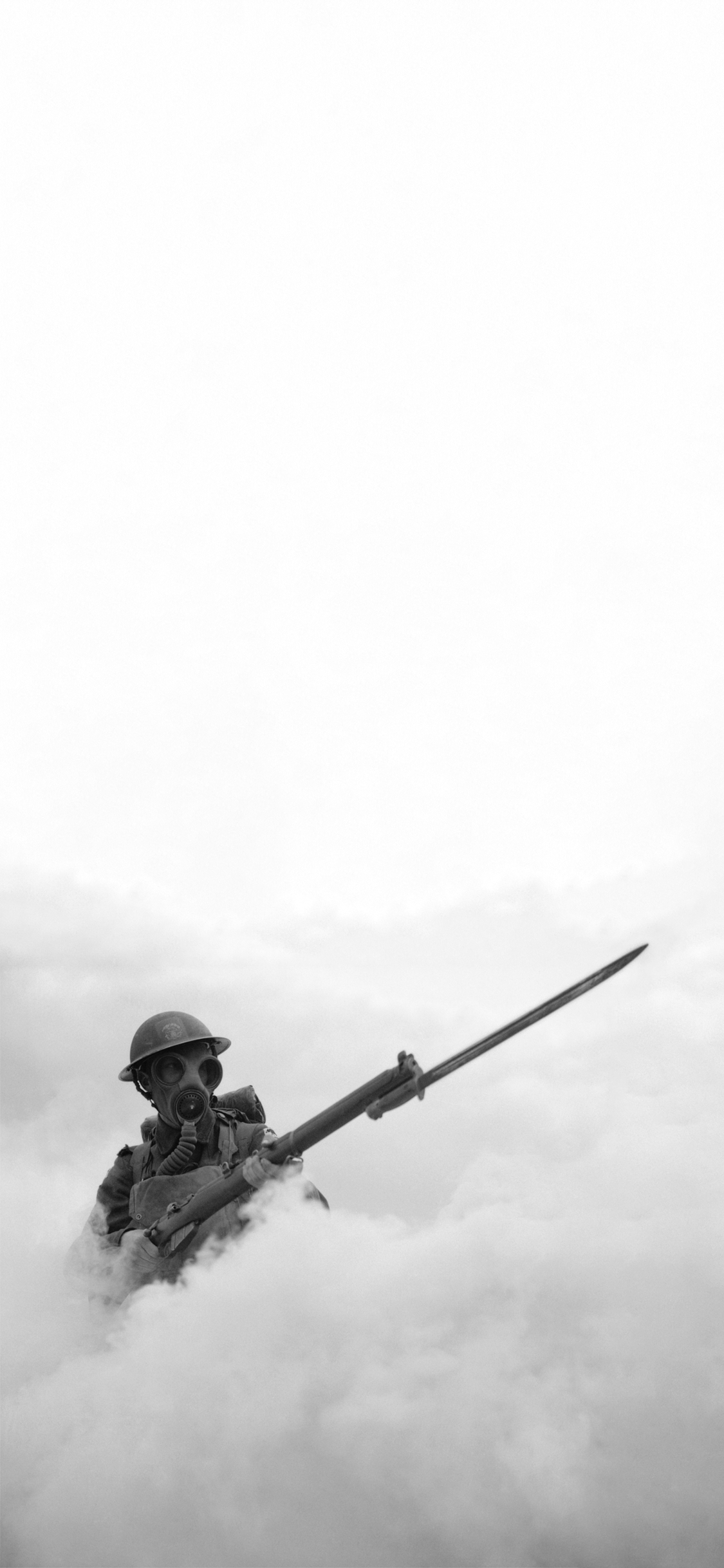 海军陆战队员, 空气枪, 枪筒, 士兵, 武器 壁纸 1125x2436 允许