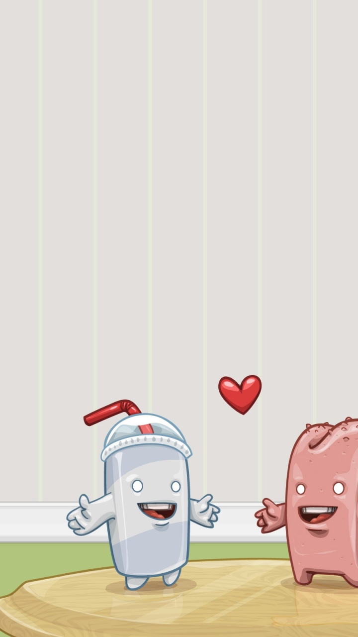 Cartoon, Illustration, Design, Romantik. Wallpaper in 720x1280 Resolution
