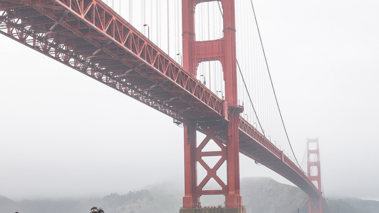 Pont du Golden Gate San Francisco Californie. Wallpaper in 1280x720 Resolution