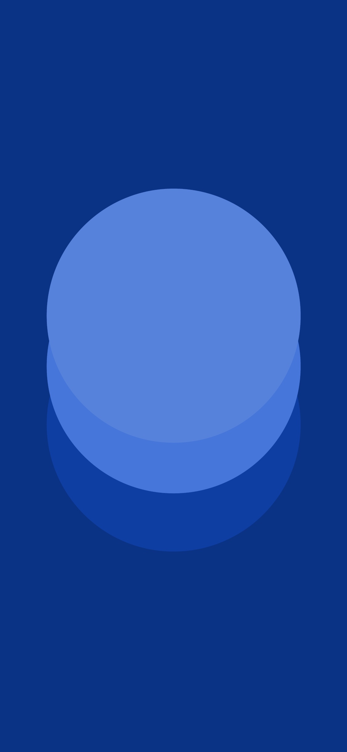 Azul Cobalto, Azul, Circulo, Patrón, Evento. Wallpaper in 1125x2436 Resolution