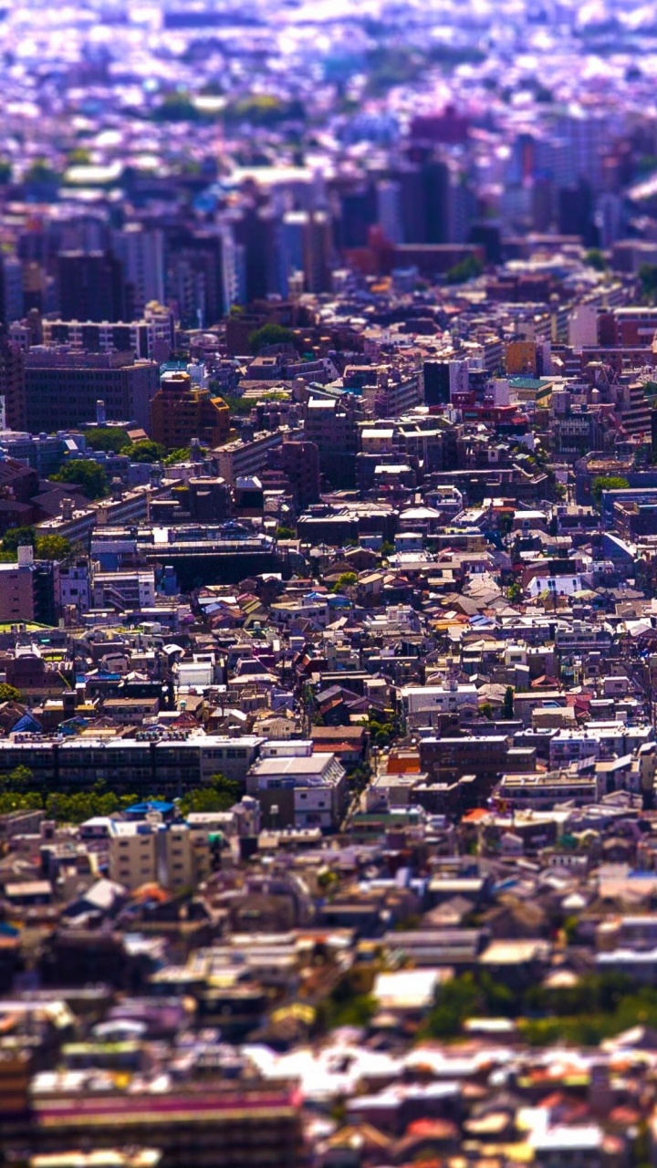 Aerial View of City Buildings During Daytime. Wallpaper in 720x1280 Resolution