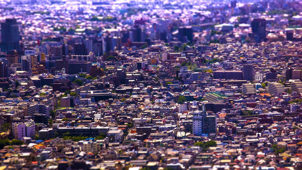 Luftaufnahme Von Stadtgebäuden Tagsüber. Wallpaper in 1280x720 Resolution