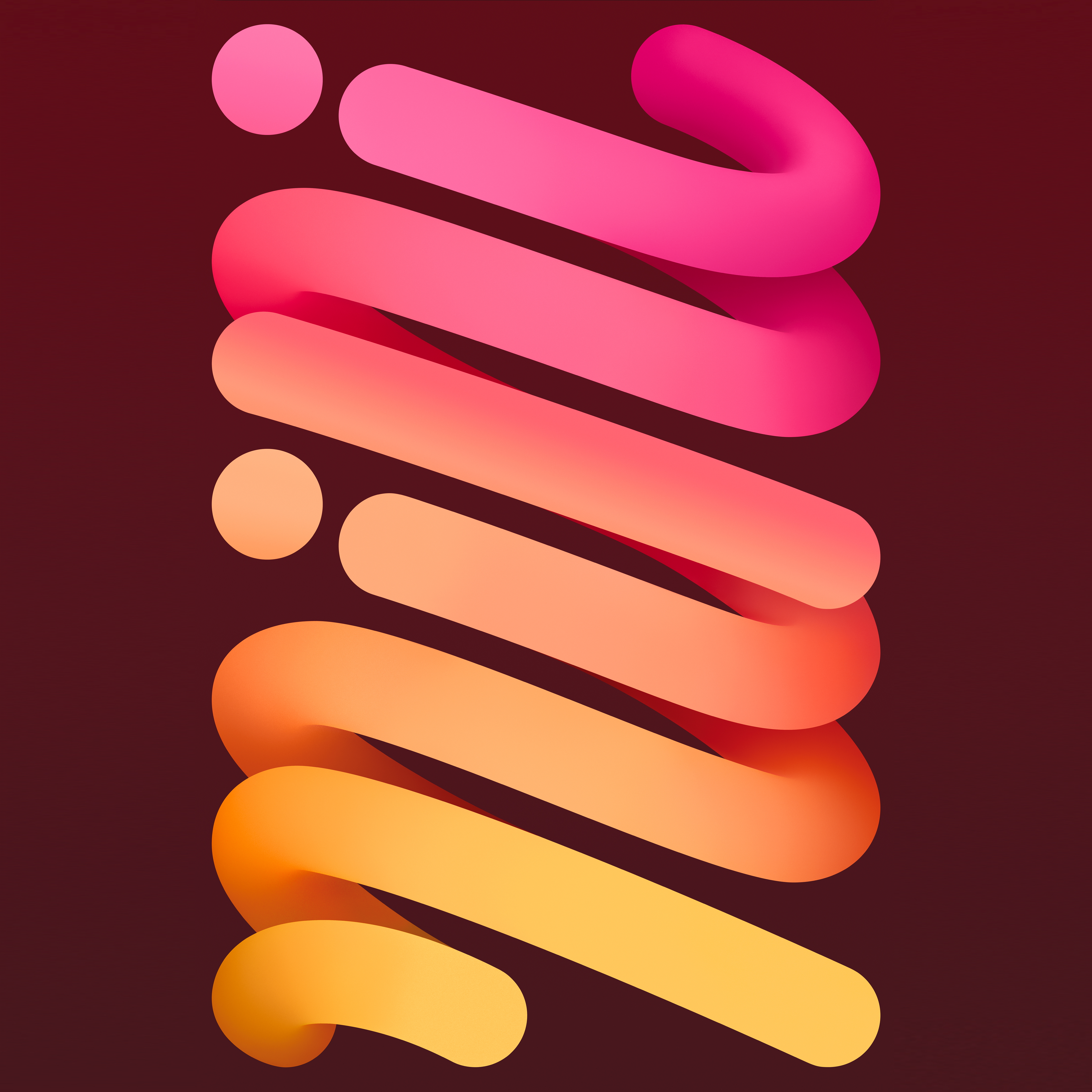 Ipad Mini Stock Wallpaper In 4k Resolution Pink Light For Ipad 高清壁纸 抽象图片 桌面背景和图片