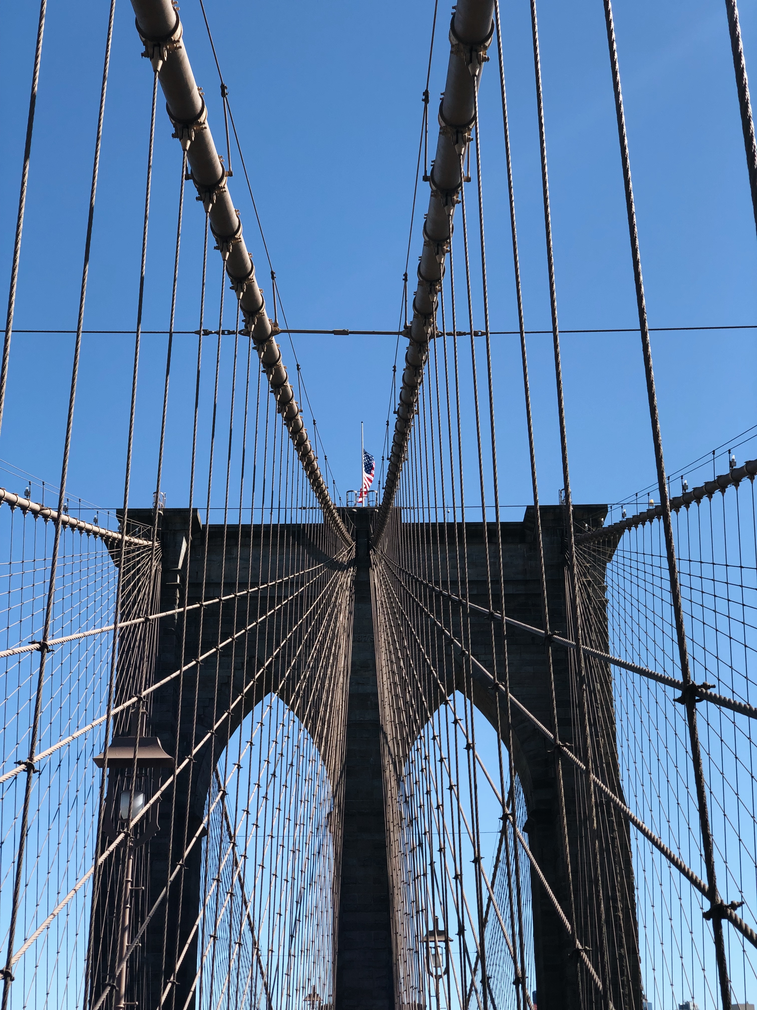 紐約 必遊景點 布魯克林大橋brooklyn Bridge 百年歷史 全美國最老的懸索橋 Melody的夢享樂園