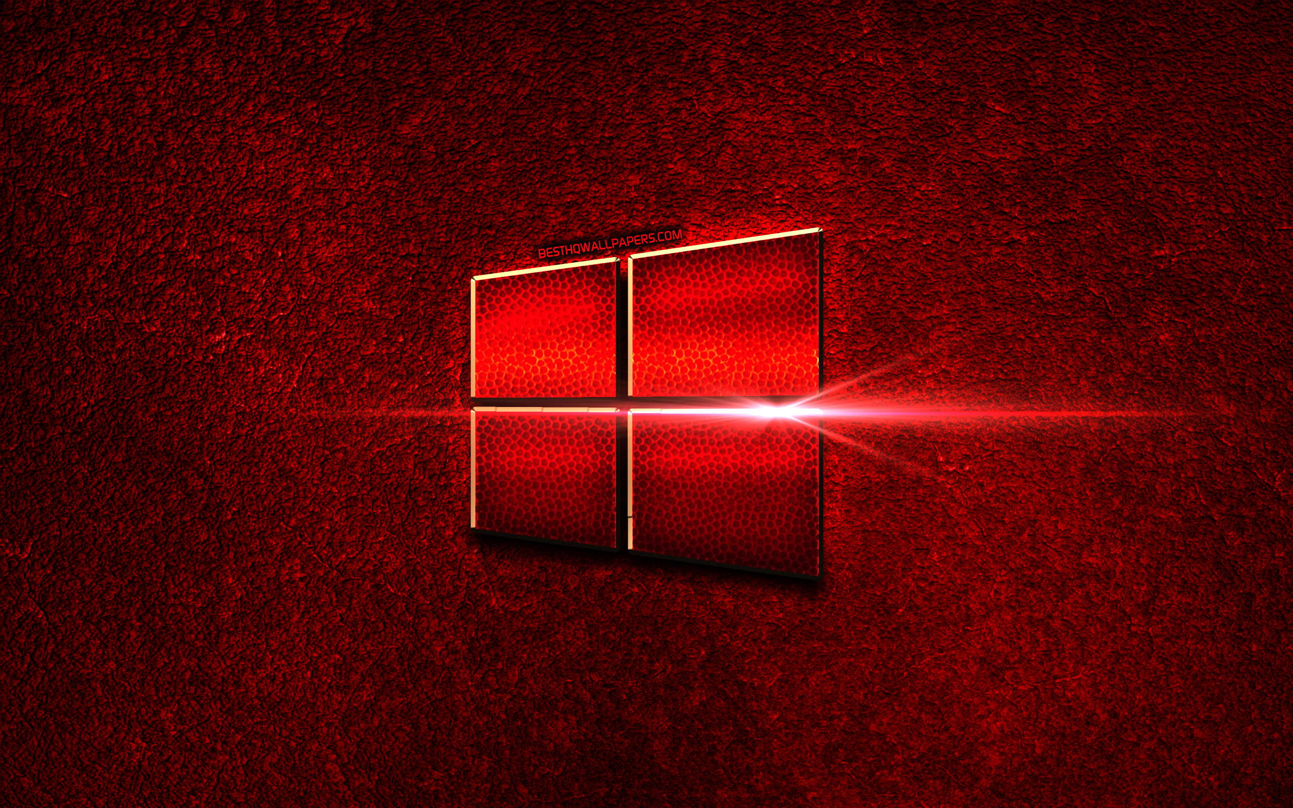Red Windows 11 Logo Windows 11, HD wallpaper
