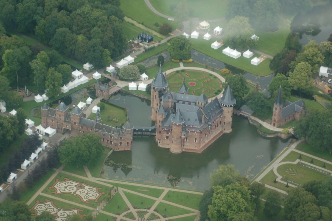 城市设计, 大厦, 护城河, 水资源, 鸟瞰图 壁纸 3008x2000 允许